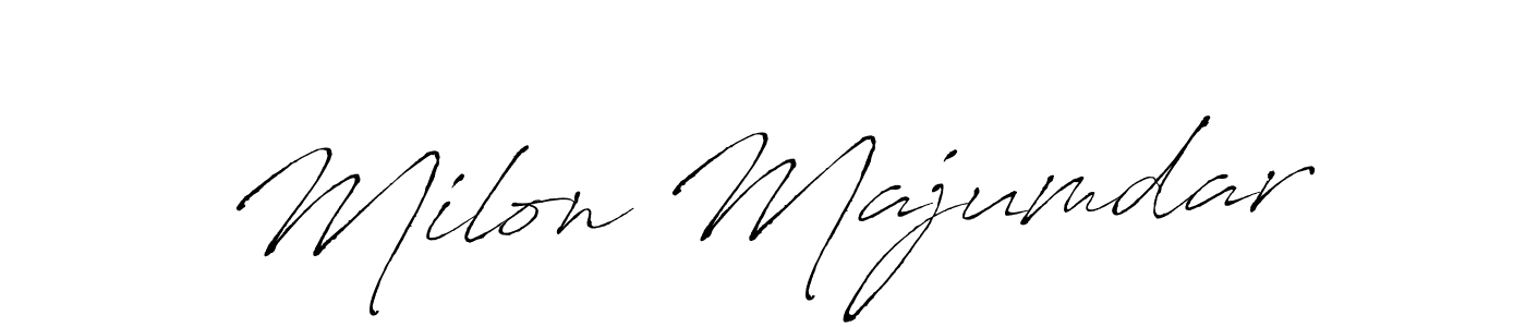 How to Draw Milon Majumdar signature style? Antro_Vectra is a latest design signature styles for name Milon Majumdar. Milon Majumdar signature style 6 images and pictures png