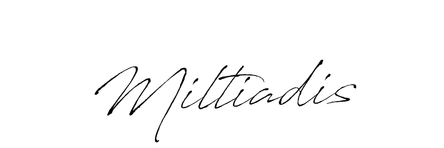 Best and Professional Signature Style for Miltiadis. Antro_Vectra Best Signature Style Collection. Miltiadis signature style 6 images and pictures png