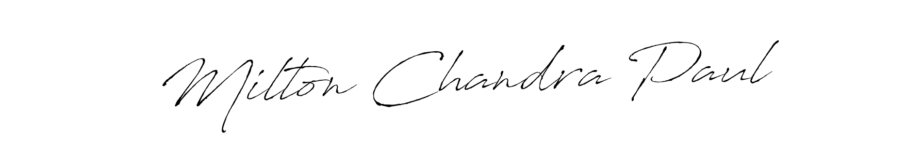 This is the best signature style for the Milton Chandra Paul name. Also you like these signature font (Antro_Vectra). Mix name signature. Milton Chandra Paul signature style 6 images and pictures png