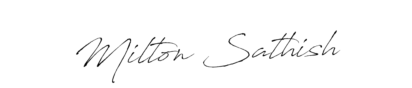 Here are the top 10 professional signature styles for the name Milton Sathish. These are the best autograph styles you can use for your name. Milton Sathish signature style 6 images and pictures png