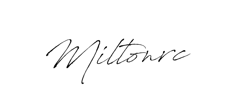 Similarly Antro_Vectra is the best handwritten signature design. Signature creator online .You can use it as an online autograph creator for name Miltonrc. Miltonrc signature style 6 images and pictures png