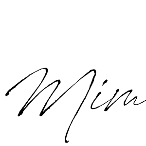 How to Draw Mim signature style? Antro_Vectra is a latest design signature styles for name Mim. Mim signature style 6 images and pictures png