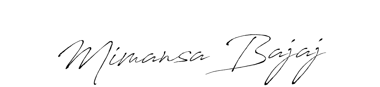 It looks lik you need a new signature style for name Mimansa Bajaj. Design unique handwritten (Antro_Vectra) signature with our free signature maker in just a few clicks. Mimansa Bajaj signature style 6 images and pictures png