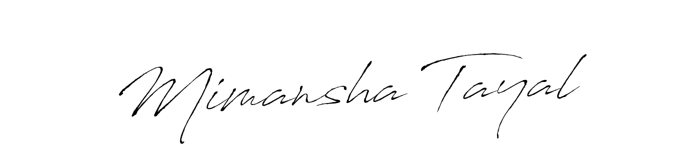 Also You can easily find your signature by using the search form. We will create Mimansha Tayal name handwritten signature images for you free of cost using Antro_Vectra sign style. Mimansha Tayal signature style 6 images and pictures png