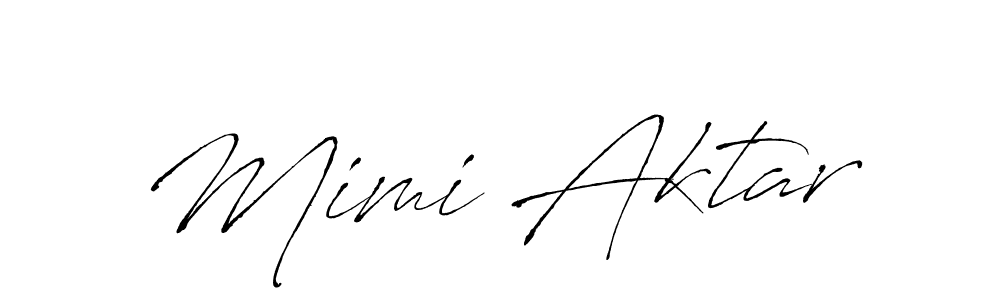 Use a signature maker to create a handwritten signature online. With this signature software, you can design (Antro_Vectra) your own signature for name Mimi Aktar. Mimi Aktar signature style 6 images and pictures png