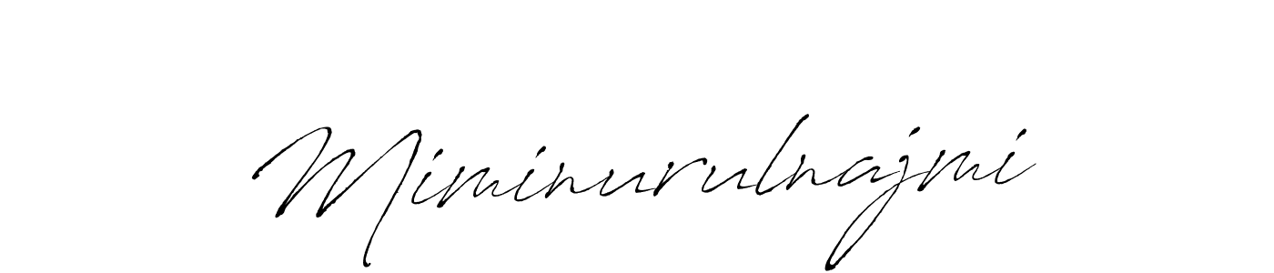 Check out images of Autograph of Miminurulnajmi name. Actor Miminurulnajmi Signature Style. Antro_Vectra is a professional sign style online. Miminurulnajmi signature style 6 images and pictures png