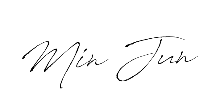 You can use this online signature creator to create a handwritten signature for the name Min Jun. This is the best online autograph maker. Min Jun signature style 6 images and pictures png