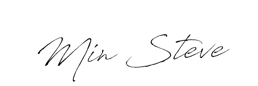 Make a short Min Steve signature style. Manage your documents anywhere anytime using Antro_Vectra. Create and add eSignatures, submit forms, share and send files easily. Min Steve signature style 6 images and pictures png