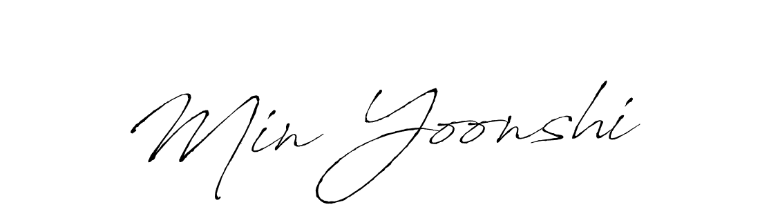 if you are searching for the best signature style for your name Min Yoonshi. so please give up your signature search. here we have designed multiple signature styles  using Antro_Vectra. Min Yoonshi signature style 6 images and pictures png