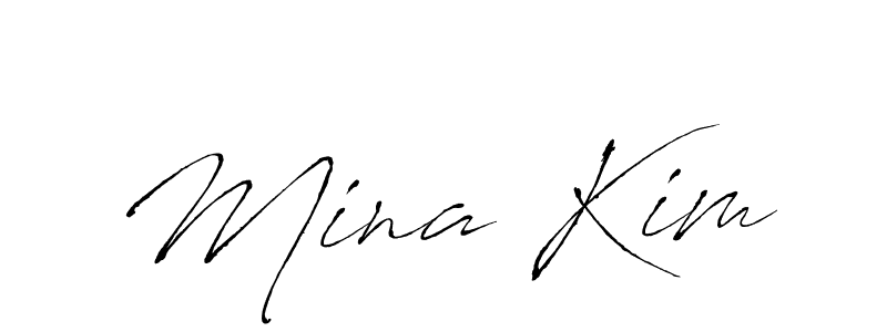 It looks lik you need a new signature style for name Mina Kim. Design unique handwritten (Antro_Vectra) signature with our free signature maker in just a few clicks. Mina Kim signature style 6 images and pictures png