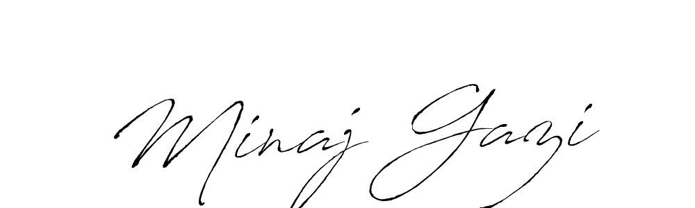Once you've used our free online signature maker to create your best signature Antro_Vectra style, it's time to enjoy all of the benefits that Minaj Gazi name signing documents. Minaj Gazi signature style 6 images and pictures png