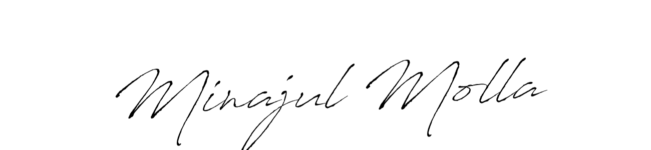 Once you've used our free online signature maker to create your best signature Antro_Vectra style, it's time to enjoy all of the benefits that Minajul Molla name signing documents. Minajul Molla signature style 6 images and pictures png