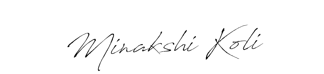 Also You can easily find your signature by using the search form. We will create Minakshi Koli name handwritten signature images for you free of cost using Antro_Vectra sign style. Minakshi Koli signature style 6 images and pictures png