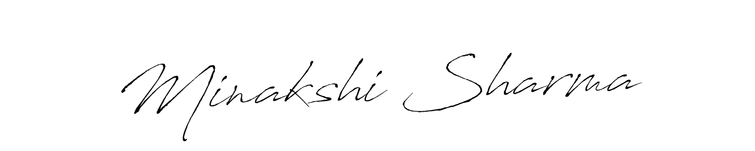 Use a signature maker to create a handwritten signature online. With this signature software, you can design (Antro_Vectra) your own signature for name Minakshi Sharma. Minakshi Sharma signature style 6 images and pictures png