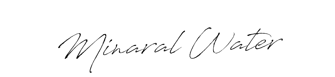 It looks lik you need a new signature style for name Minaral Water. Design unique handwritten (Antro_Vectra) signature with our free signature maker in just a few clicks. Minaral Water signature style 6 images and pictures png