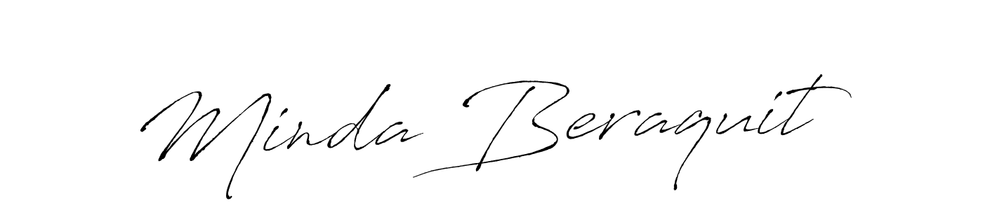 Also You can easily find your signature by using the search form. We will create Minda Beraquit name handwritten signature images for you free of cost using Antro_Vectra sign style. Minda Beraquit signature style 6 images and pictures png