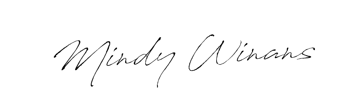 Also we have Mindy Winans name is the best signature style. Create professional handwritten signature collection using Antro_Vectra autograph style. Mindy Winans signature style 6 images and pictures png