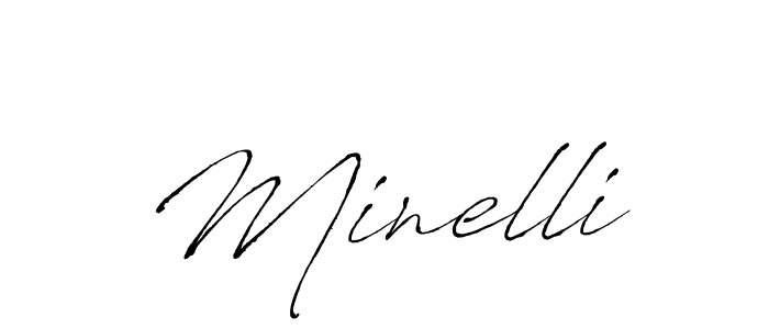 if you are searching for the best signature style for your name Minelli. so please give up your signature search. here we have designed multiple signature styles  using Antro_Vectra. Minelli signature style 6 images and pictures png