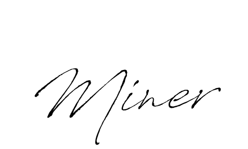 Similarly Antro_Vectra is the best handwritten signature design. Signature creator online .You can use it as an online autograph creator for name Miner. Miner signature style 6 images and pictures png