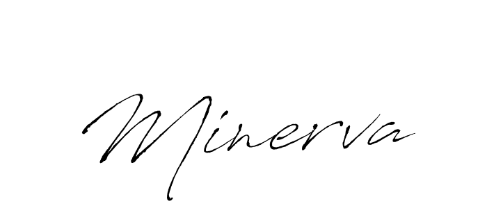 How to make Minerva signature? Antro_Vectra is a professional autograph style. Create handwritten signature for Minerva name. Minerva signature style 6 images and pictures png