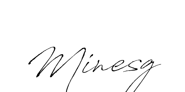 It looks lik you need a new signature style for name Minesg. Design unique handwritten (Antro_Vectra) signature with our free signature maker in just a few clicks. Minesg signature style 6 images and pictures png