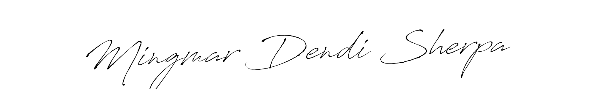 Similarly Antro_Vectra is the best handwritten signature design. Signature creator online .You can use it as an online autograph creator for name Mingmar Dendi Sherpa. Mingmar Dendi Sherpa signature style 6 images and pictures png