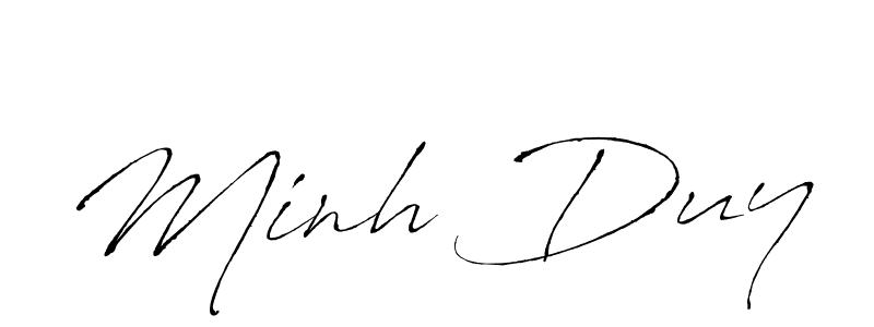 Also You can easily find your signature by using the search form. We will create Minh Duy name handwritten signature images for you free of cost using Antro_Vectra sign style. Minh Duy signature style 6 images and pictures png