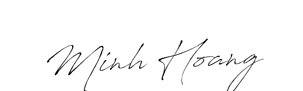 You can use this online signature creator to create a handwritten signature for the name Minh Hoang. This is the best online autograph maker. Minh Hoang signature style 6 images and pictures png