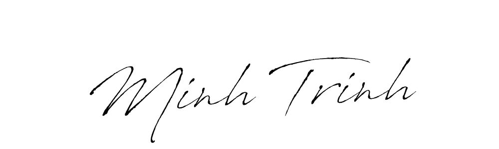 How to make Minh Trinh signature? Antro_Vectra is a professional autograph style. Create handwritten signature for Minh Trinh name. Minh Trinh signature style 6 images and pictures png