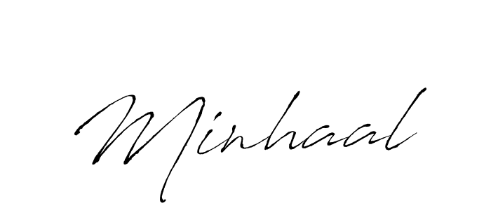 The best way (Antro_Vectra) to make a short signature is to pick only two or three words in your name. The name Minhaal include a total of six letters. For converting this name. Minhaal signature style 6 images and pictures png