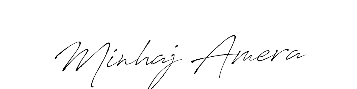 Also You can easily find your signature by using the search form. We will create Minhaj Amera name handwritten signature images for you free of cost using Antro_Vectra sign style. Minhaj Amera signature style 6 images and pictures png