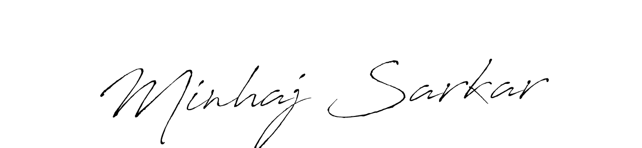 It looks lik you need a new signature style for name Minhaj Sarkar. Design unique handwritten (Antro_Vectra) signature with our free signature maker in just a few clicks. Minhaj Sarkar signature style 6 images and pictures png