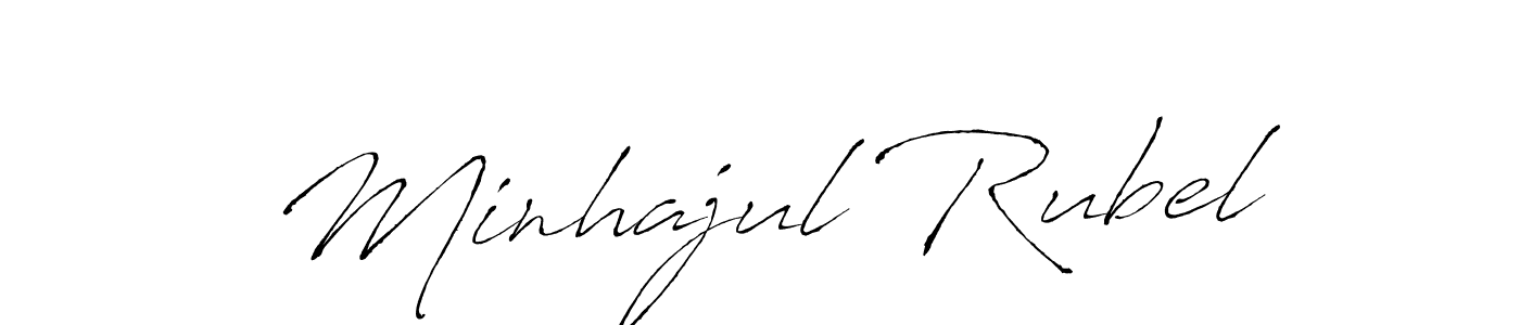 Make a short Minhajul Rubel signature style. Manage your documents anywhere anytime using Antro_Vectra. Create and add eSignatures, submit forms, share and send files easily. Minhajul Rubel signature style 6 images and pictures png