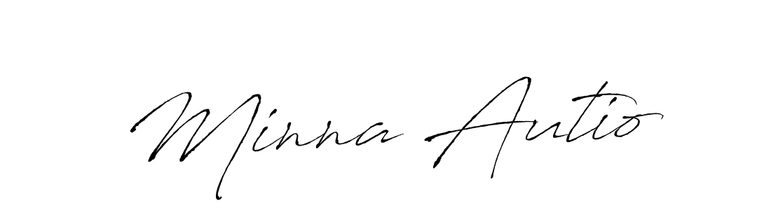 You can use this online signature creator to create a handwritten signature for the name Minna Autio. This is the best online autograph maker. Minna Autio signature style 6 images and pictures png