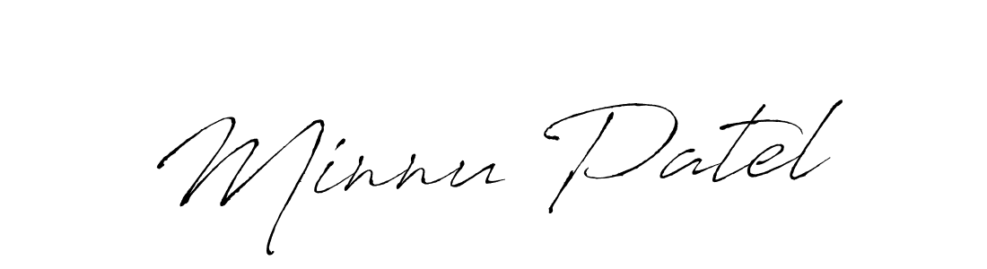 How to make Minnu Patel signature? Antro_Vectra is a professional autograph style. Create handwritten signature for Minnu Patel name. Minnu Patel signature style 6 images and pictures png