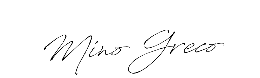 Similarly Antro_Vectra is the best handwritten signature design. Signature creator online .You can use it as an online autograph creator for name Mino Greco. Mino Greco signature style 6 images and pictures png
