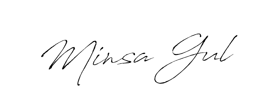 Best and Professional Signature Style for Minsa Gul. Antro_Vectra Best Signature Style Collection. Minsa Gul signature style 6 images and pictures png