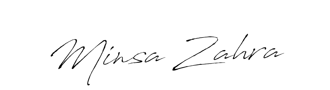 It looks lik you need a new signature style for name Minsa Zahra. Design unique handwritten (Antro_Vectra) signature with our free signature maker in just a few clicks. Minsa Zahra signature style 6 images and pictures png