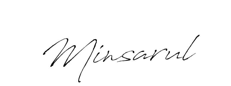 Also You can easily find your signature by using the search form. We will create Minsarul name handwritten signature images for you free of cost using Antro_Vectra sign style. Minsarul signature style 6 images and pictures png