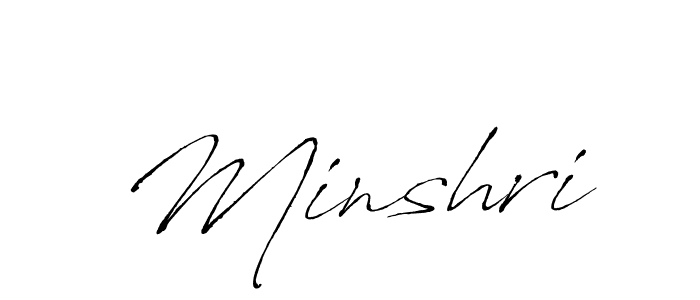 Antro_Vectra is a professional signature style that is perfect for those who want to add a touch of class to their signature. It is also a great choice for those who want to make their signature more unique. Get Minshri name to fancy signature for free. Minshri signature style 6 images and pictures png