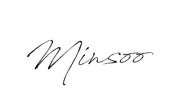 You should practise on your own different ways (Antro_Vectra) to write your name (Minsoo) in signature. don't let someone else do it for you. Minsoo signature style 6 images and pictures png