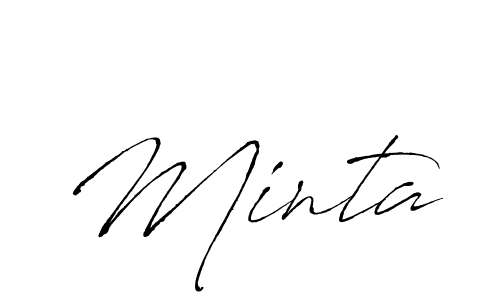 Check out images of Autograph of Minta name. Actor Minta Signature Style. Antro_Vectra is a professional sign style online. Minta signature style 6 images and pictures png