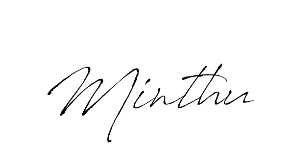 Once you've used our free online signature maker to create your best signature Antro_Vectra style, it's time to enjoy all of the benefits that Minthu name signing documents. Minthu signature style 6 images and pictures png