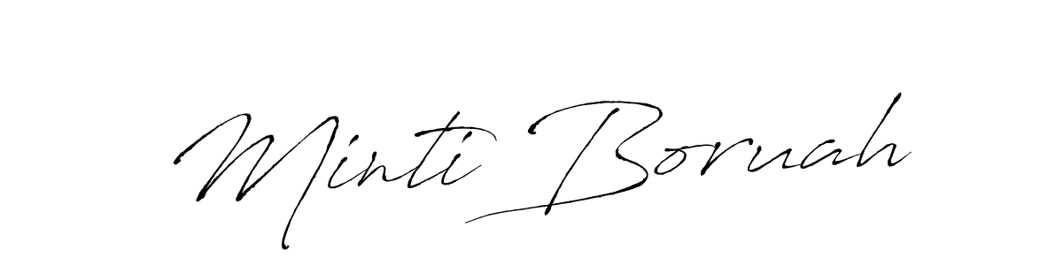 Once you've used our free online signature maker to create your best signature Antro_Vectra style, it's time to enjoy all of the benefits that Minti Boruah name signing documents. Minti Boruah signature style 6 images and pictures png