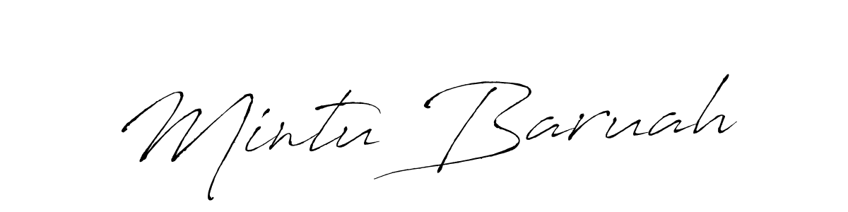 Once you've used our free online signature maker to create your best signature Antro_Vectra style, it's time to enjoy all of the benefits that Mintu Baruah name signing documents. Mintu Baruah signature style 6 images and pictures png