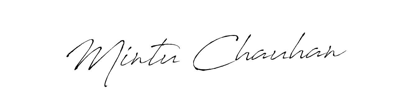 Once you've used our free online signature maker to create your best signature Antro_Vectra style, it's time to enjoy all of the benefits that Mintu Chauhan name signing documents. Mintu Chauhan signature style 6 images and pictures png
