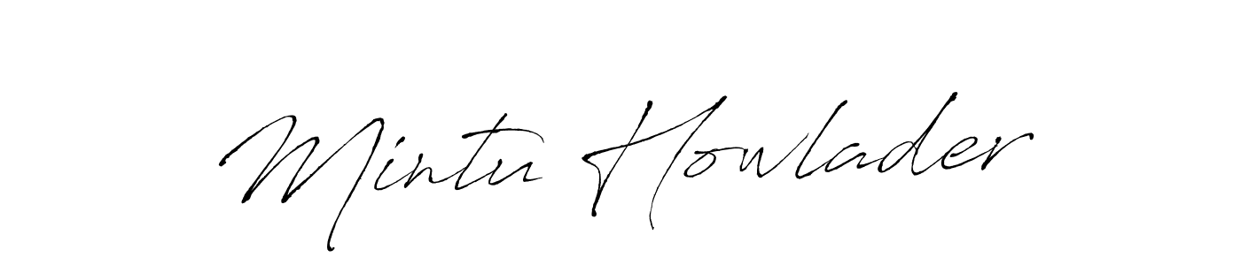 Also we have Mintu Howlader name is the best signature style. Create professional handwritten signature collection using Antro_Vectra autograph style. Mintu Howlader signature style 6 images and pictures png