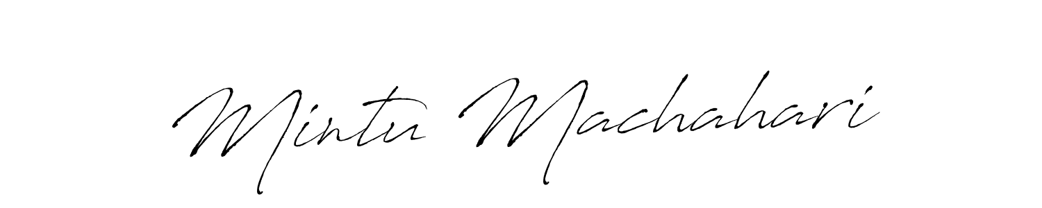 Make a beautiful signature design for name Mintu Machahari. Use this online signature maker to create a handwritten signature for free. Mintu Machahari signature style 6 images and pictures png