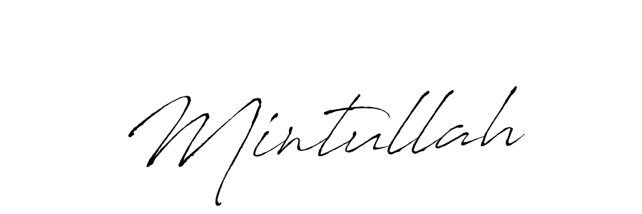 Also we have Mintullah name is the best signature style. Create professional handwritten signature collection using Antro_Vectra autograph style. Mintullah signature style 6 images and pictures png