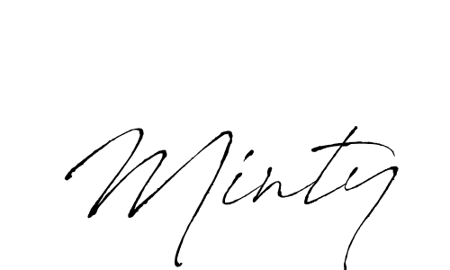 Also we have Minty name is the best signature style. Create professional handwritten signature collection using Antro_Vectra autograph style. Minty signature style 6 images and pictures png